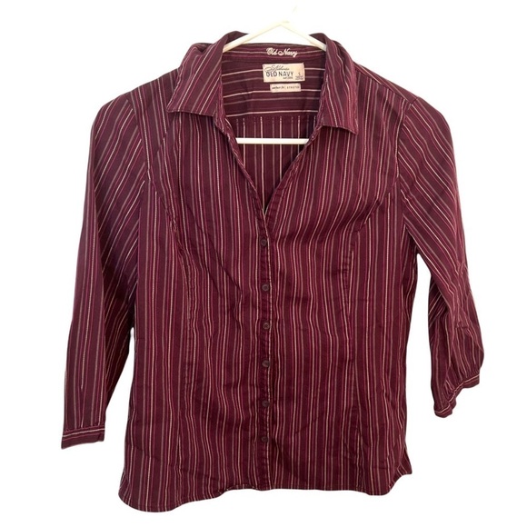 Old Navy Tops - Old Navy Perfect Fit Stretch Button Down Shirt